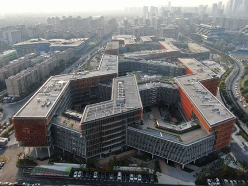 杭州漢克斯在阿里巴巴西溪四期空調(diào)機(jī)房降噪項(xiàng)目取得圓滿完工！
