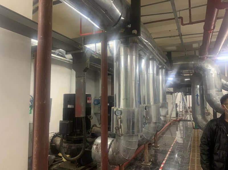 歐隆盛源南、北換熱站減振隔音降噪項目案例